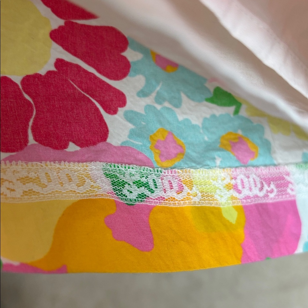 Lilly Pulitzer Floral Ants on Parade Mini Dress with Ruffle Straps - 10 - Picture 10 of 12